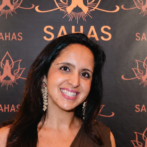 Aparna Shewakramani at JiVA Mental Health’s 2023 SAHAS Gala